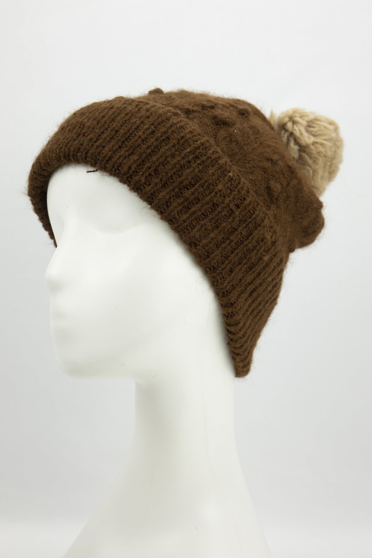 Tuque artisanale avec pompon
