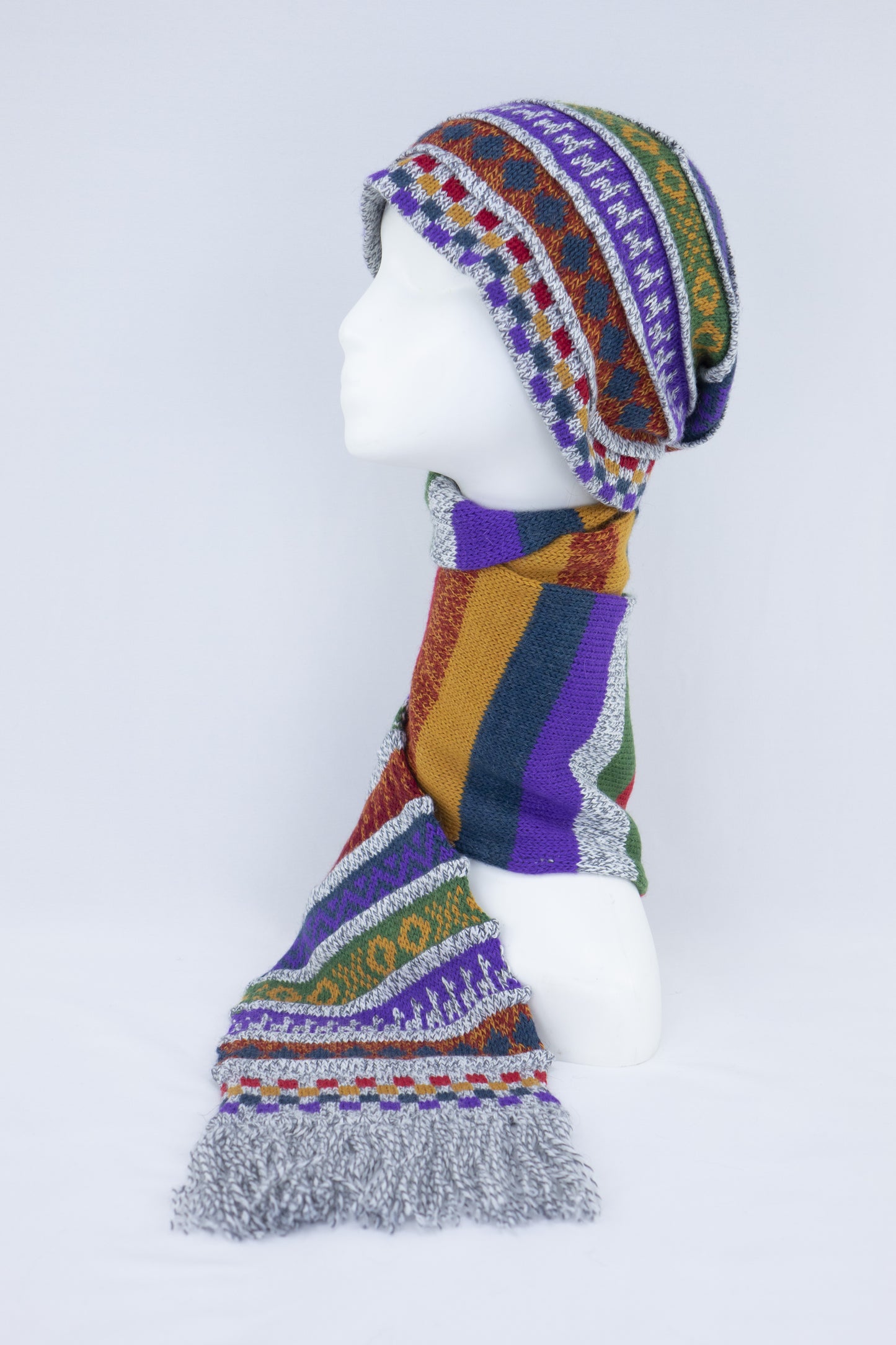 Tuque-foulard - alpaga
