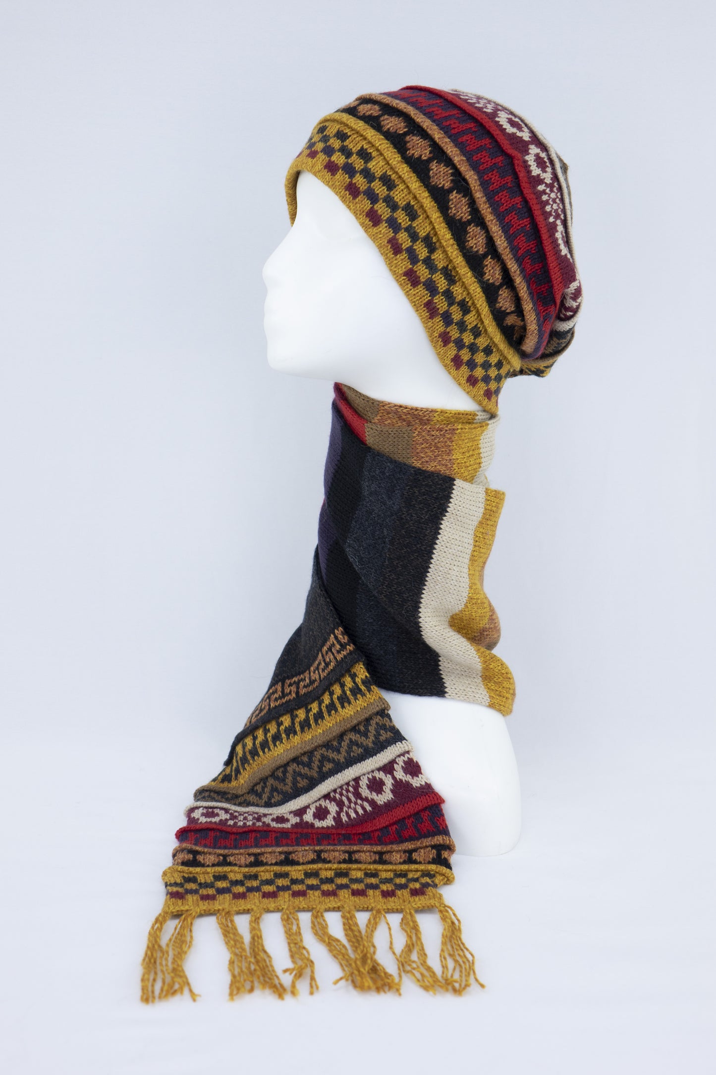 Tuque-foulard - alpaga