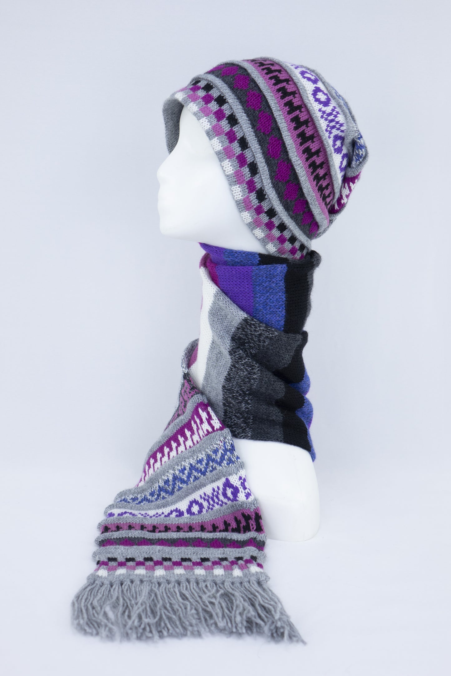 Tuque-foulard - alpaga