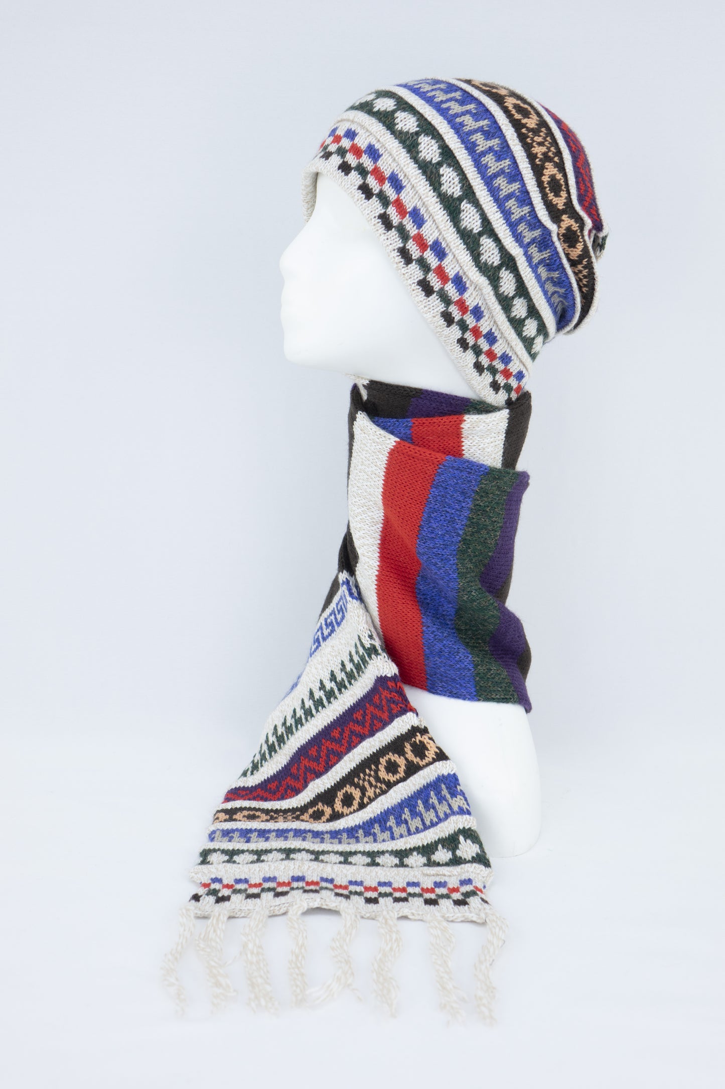 Tuque-foulard - alpaga