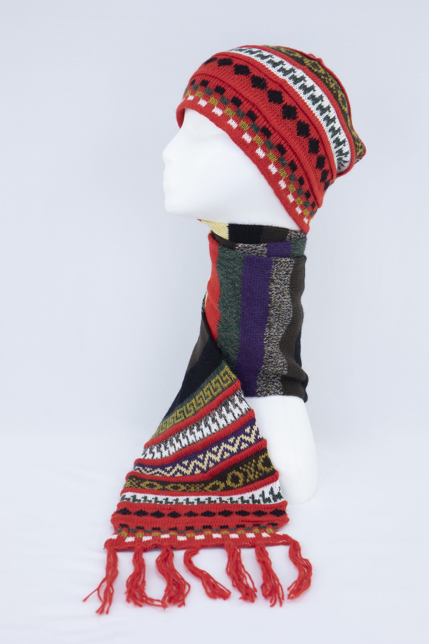 Tuque-foulard - alpaga