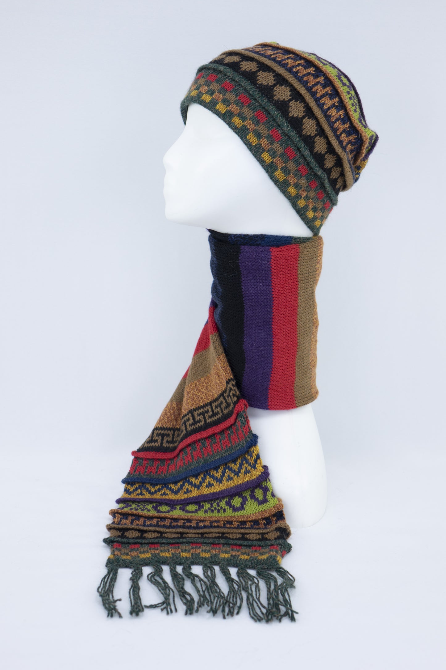 Tuque-foulard - alpaga