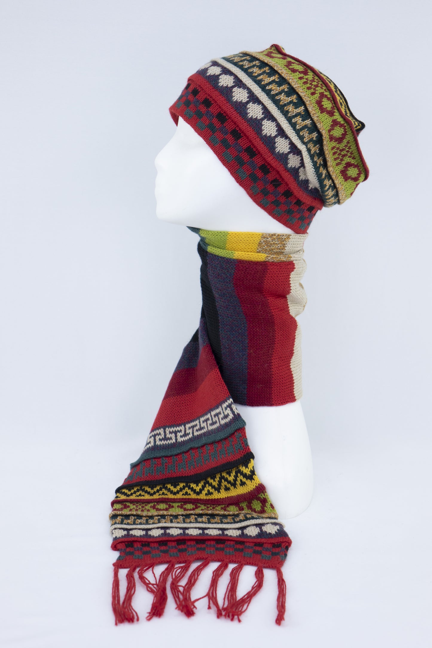 Tuque-foulard - alpaga