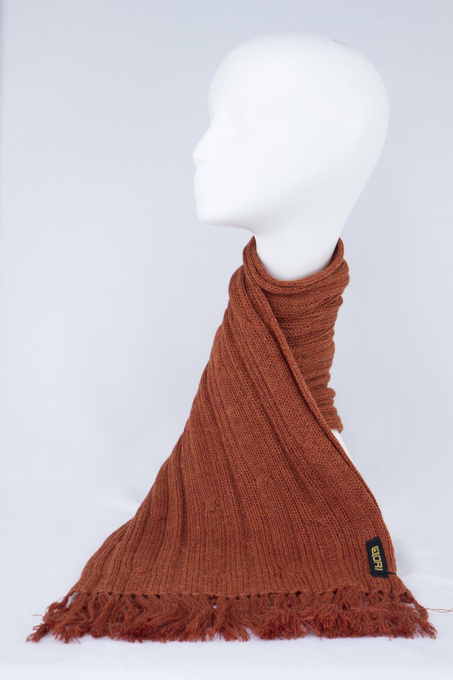 Foulard tressé - bébé alpaga