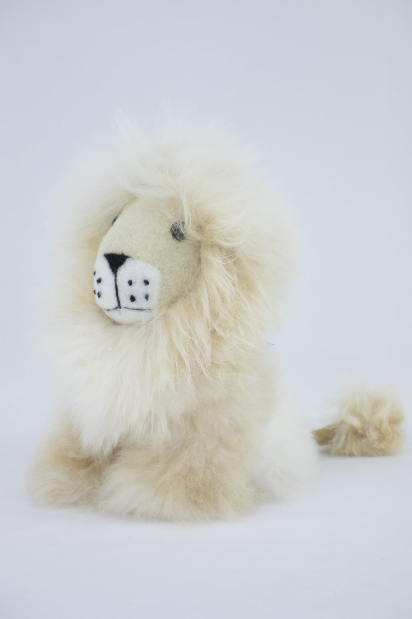 Peluche en alpaga 30 cm