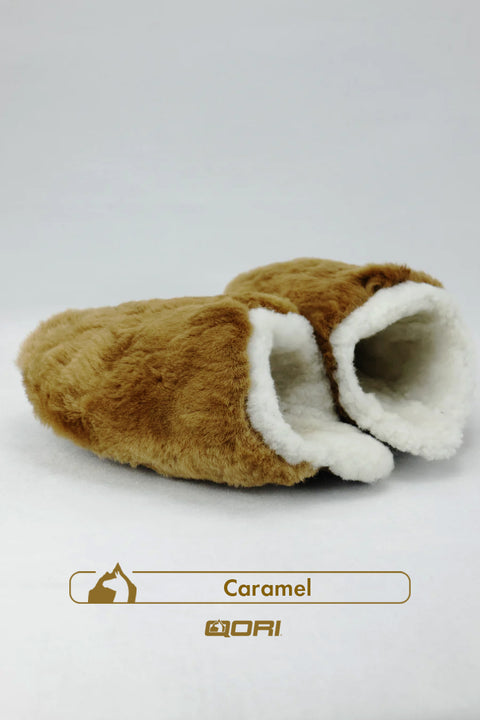 Pantoufles babouche alpaga Huacaya - Cliquez pour voir les couleurs