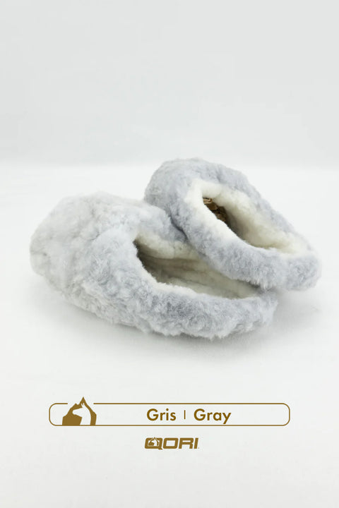 Pantoufles babouche alpaga Huacaya - Cliquez pour voir les couleurs