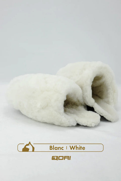 Pantoufles babouche alpaga Huacaya - Cliquez pour voir les couleurs