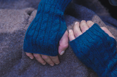 Avant-bras tressé - bébé alpaga