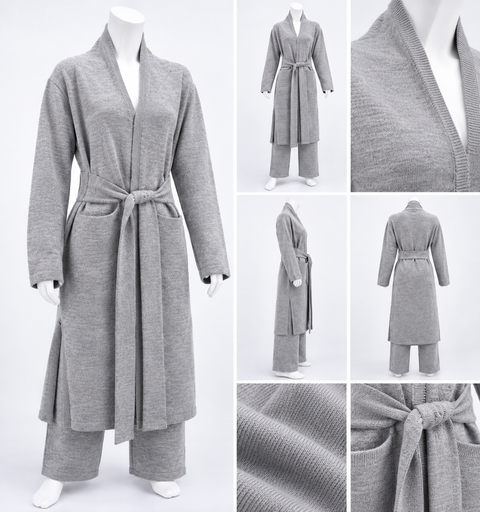 Veste longue élégante - Bébé alpaga