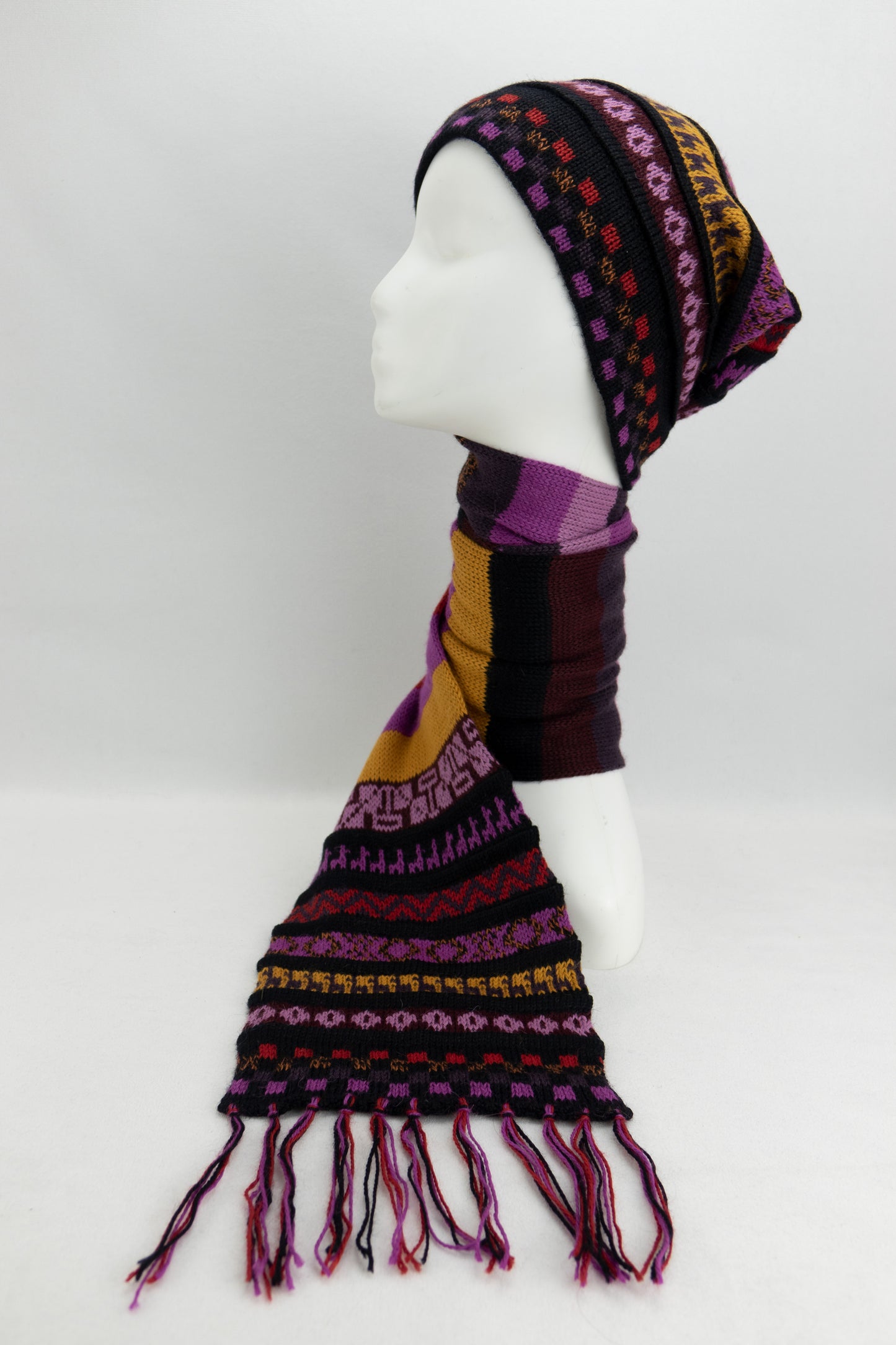 Tuque-foulard - alpaga