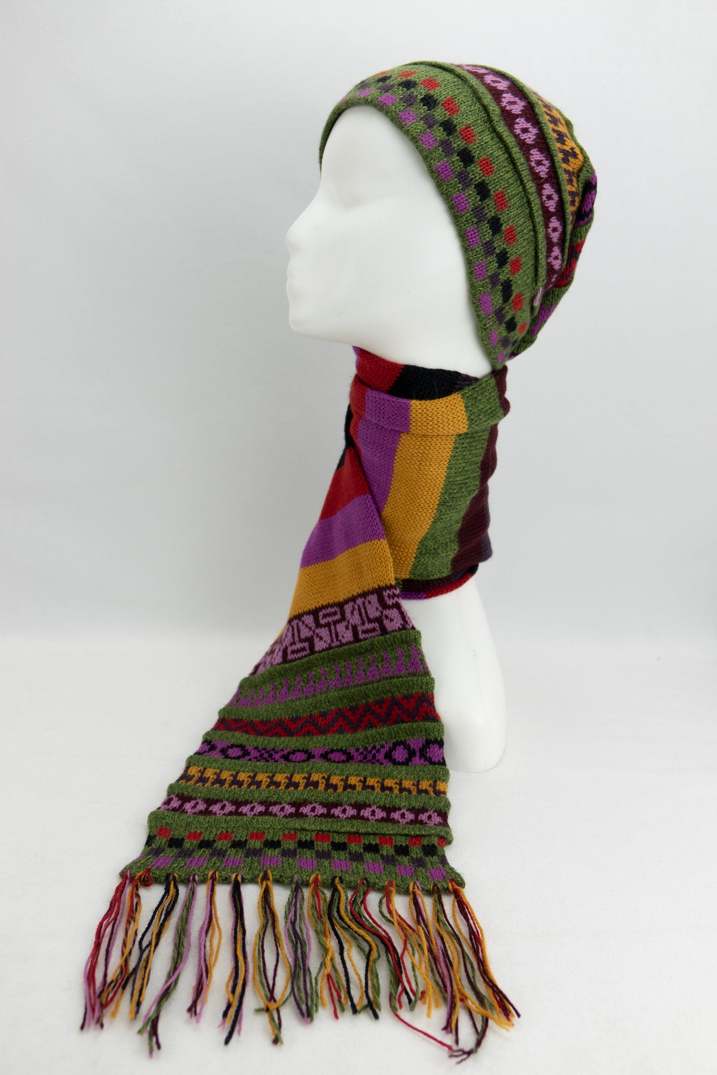 Tuque-foulard - alpaga