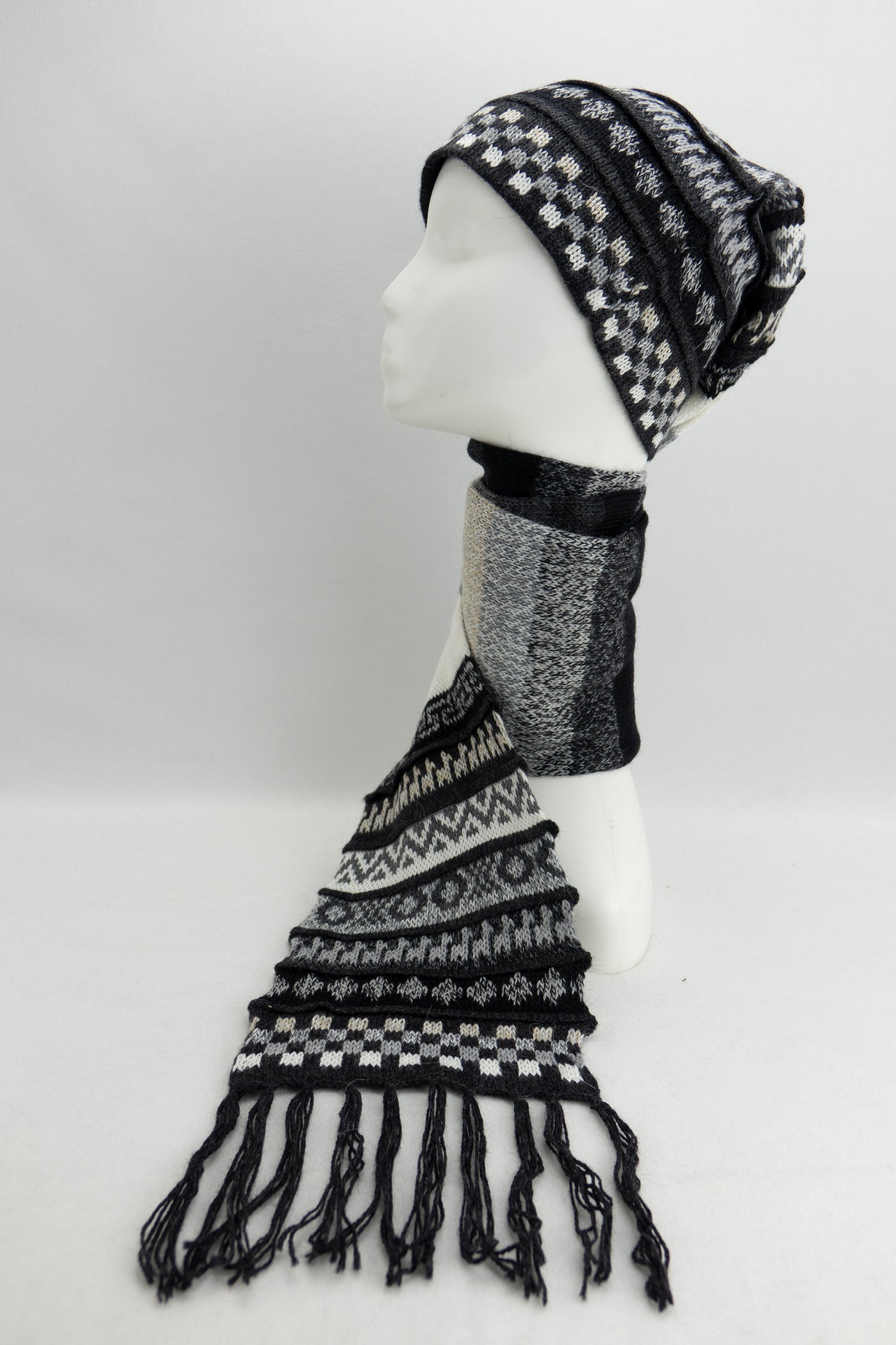 Tuque-foulard - alpaga