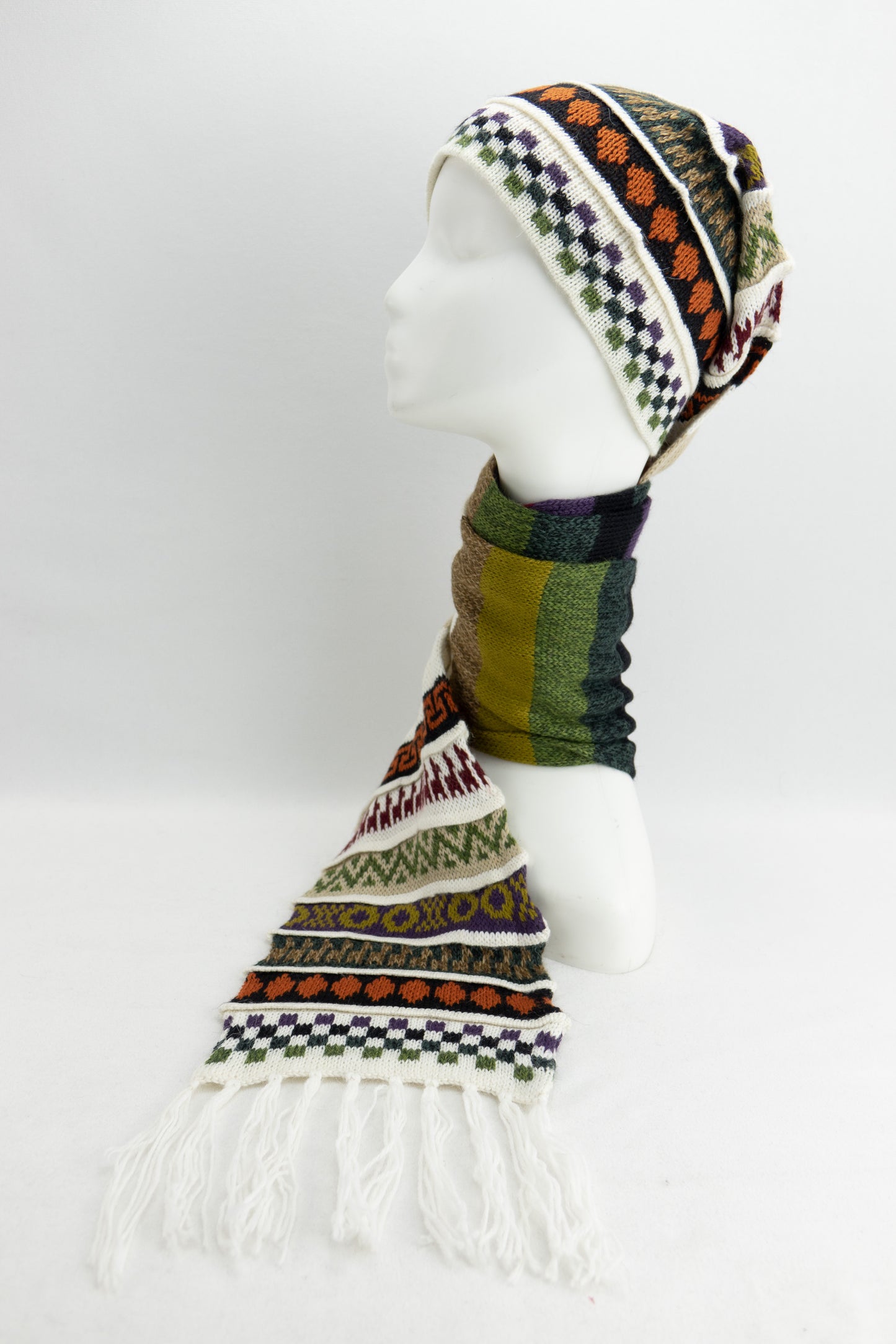 Tuque-foulard - alpaga