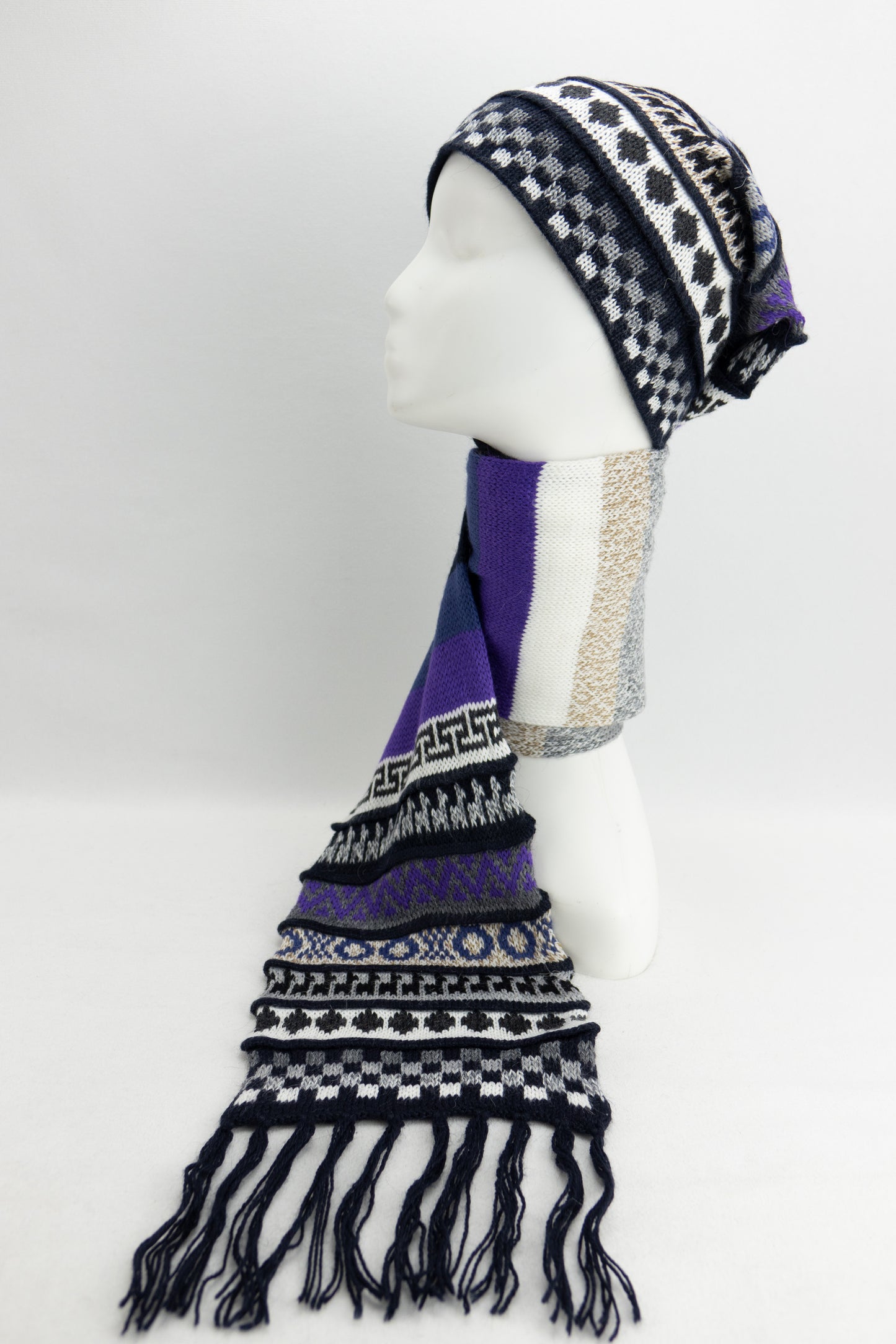 Tuque-foulard - alpaga