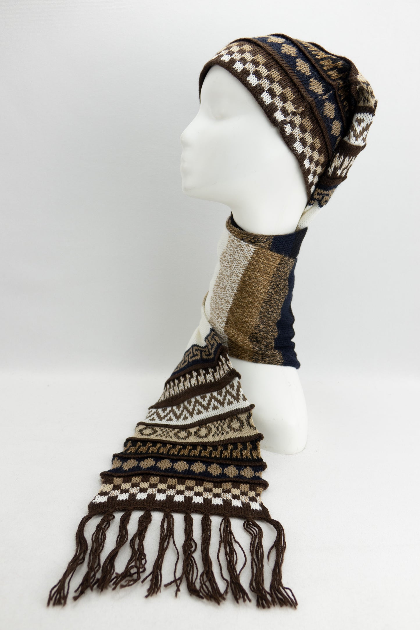 Tuque-foulard - alpaga