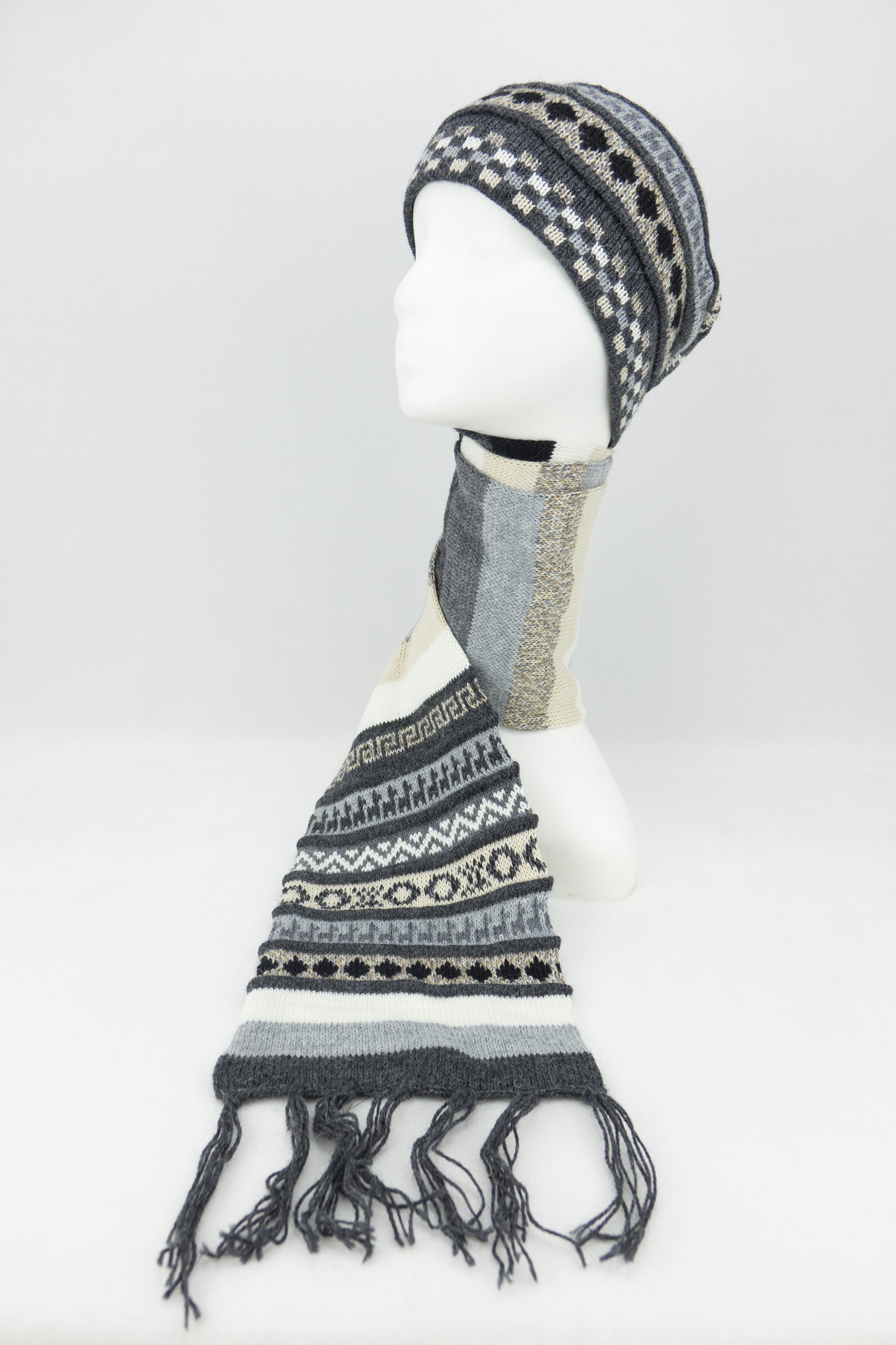 Tuque-foulard - alpaga