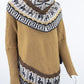 Poncho avec manches et collet Alpaga