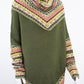 Poncho avec manches et collet Tarjeta