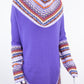 Poncho avec manches et collet Tarjeta
