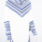 Poncho avec manches et collet Tarjeta