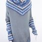 Poncho avec manches et collet Tarjeta