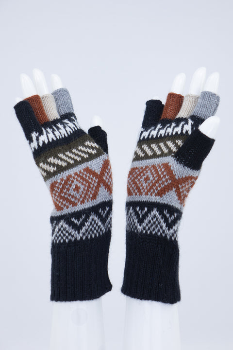 Gant sans doigt - alpaga