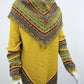 Poncho avec manches et collet Tarjeta