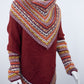 Poncho avec manches et collet Tarjeta