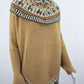 Poncho avec manches et collet Alpaga