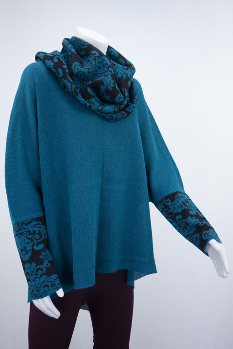 Chandail avec collet - bébé alpaga