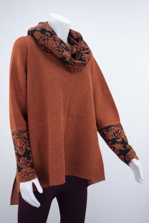 Chandail avec collet - bébé alpaga