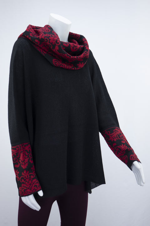 Chandail avec collet - bébé alpaga