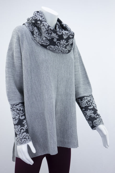 Chandail avec collet - bébé alpaga