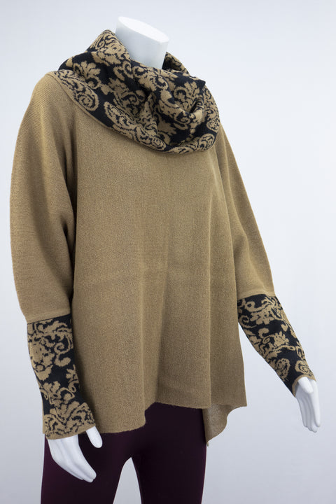 Chandail avec collet - bébé alpaga