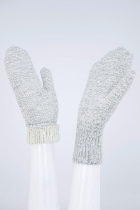 Mitaine réversibles - bébé alpaga