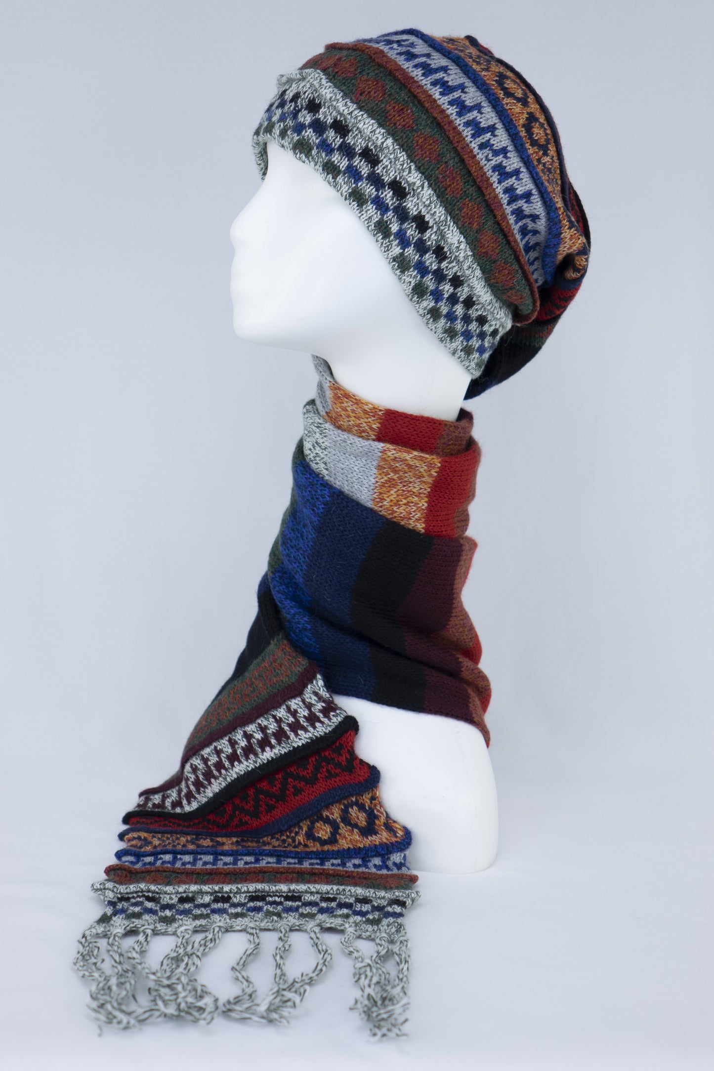 Tuque-foulard - alpaga