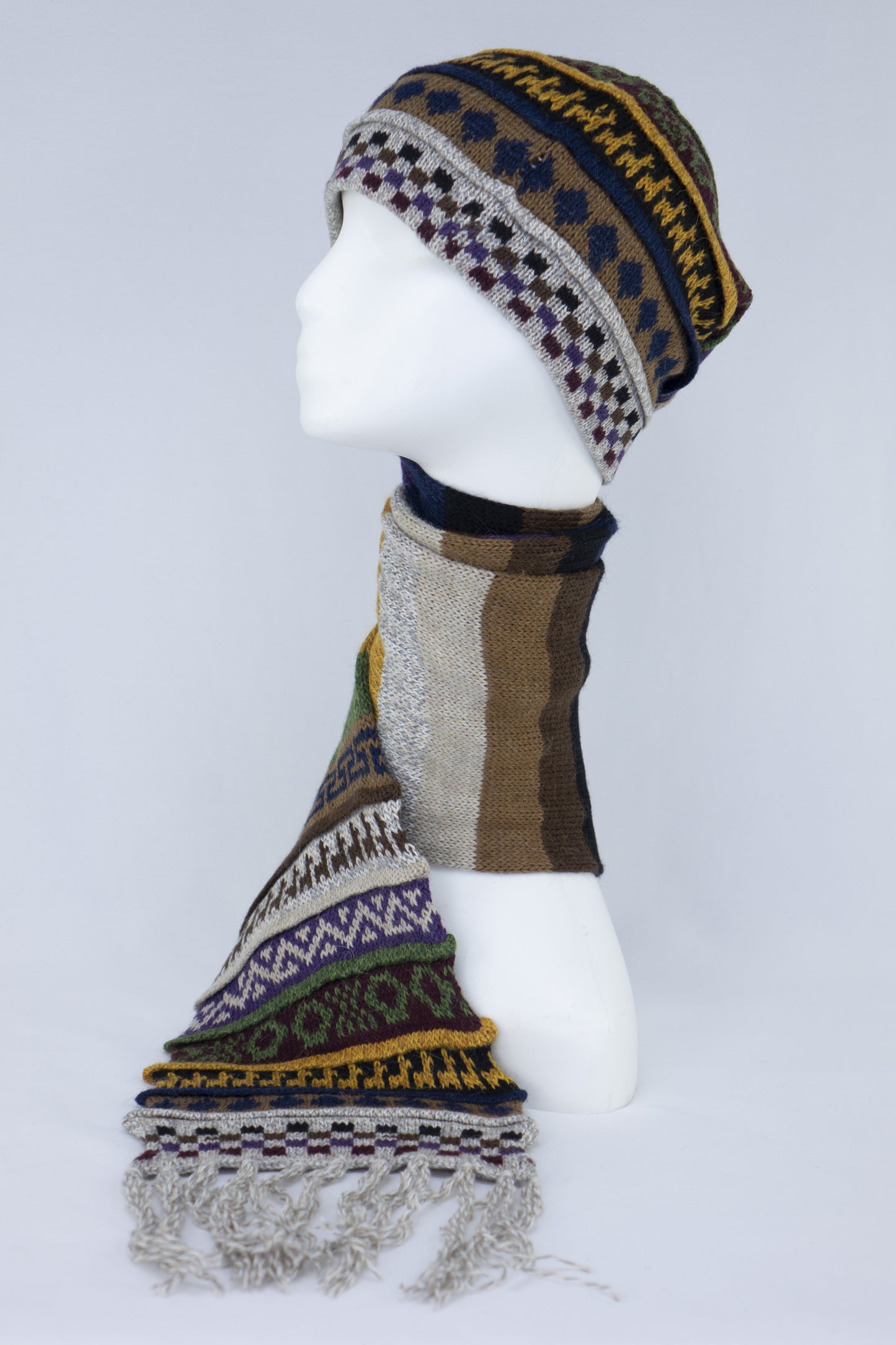 Tuque-foulard - alpaga