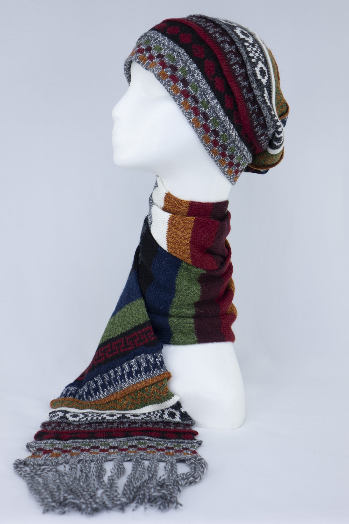 Tuque-foulard - alpaga