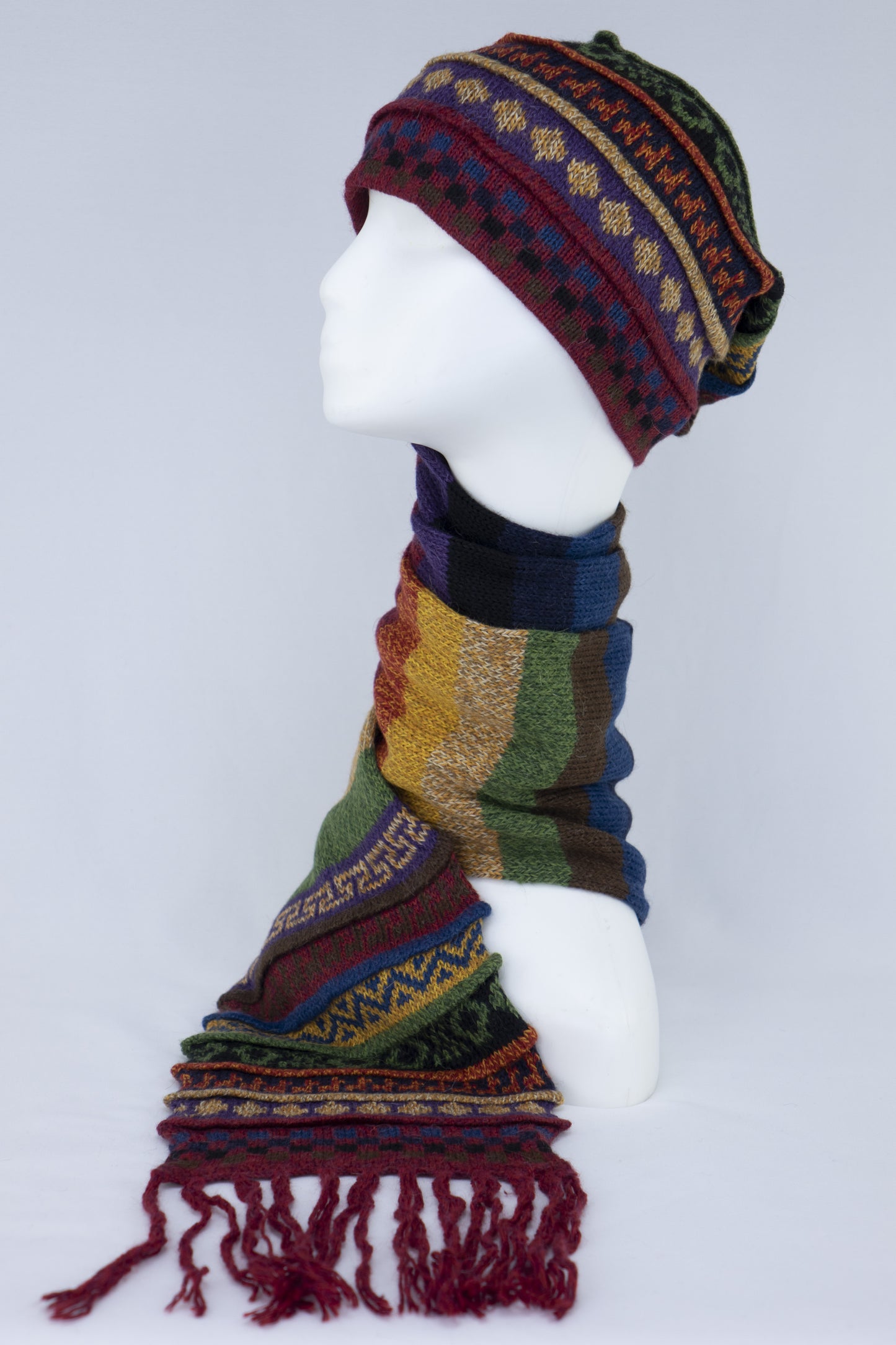 Tuque-foulard - alpaga