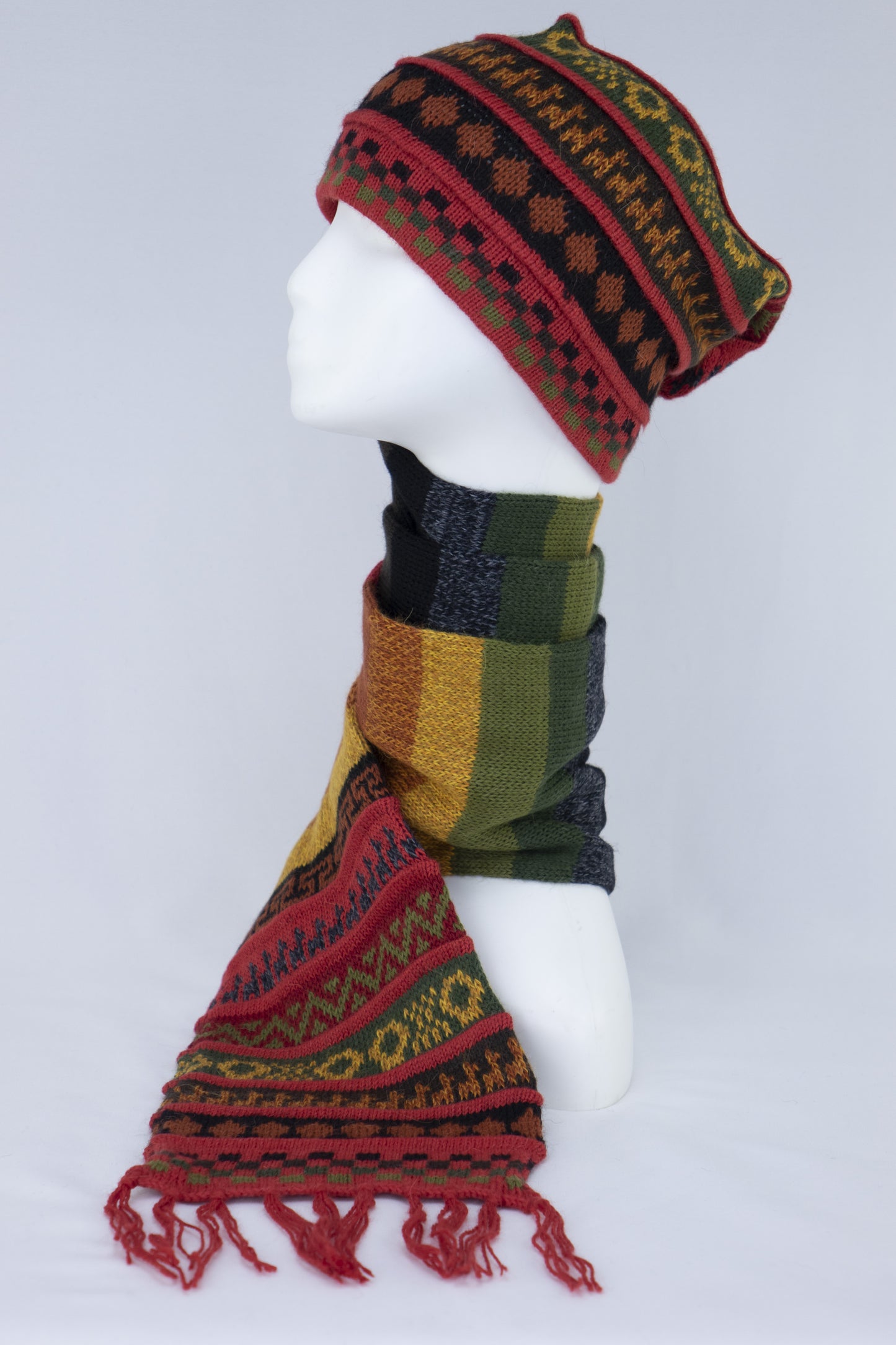 Tuque-foulard - alpaga