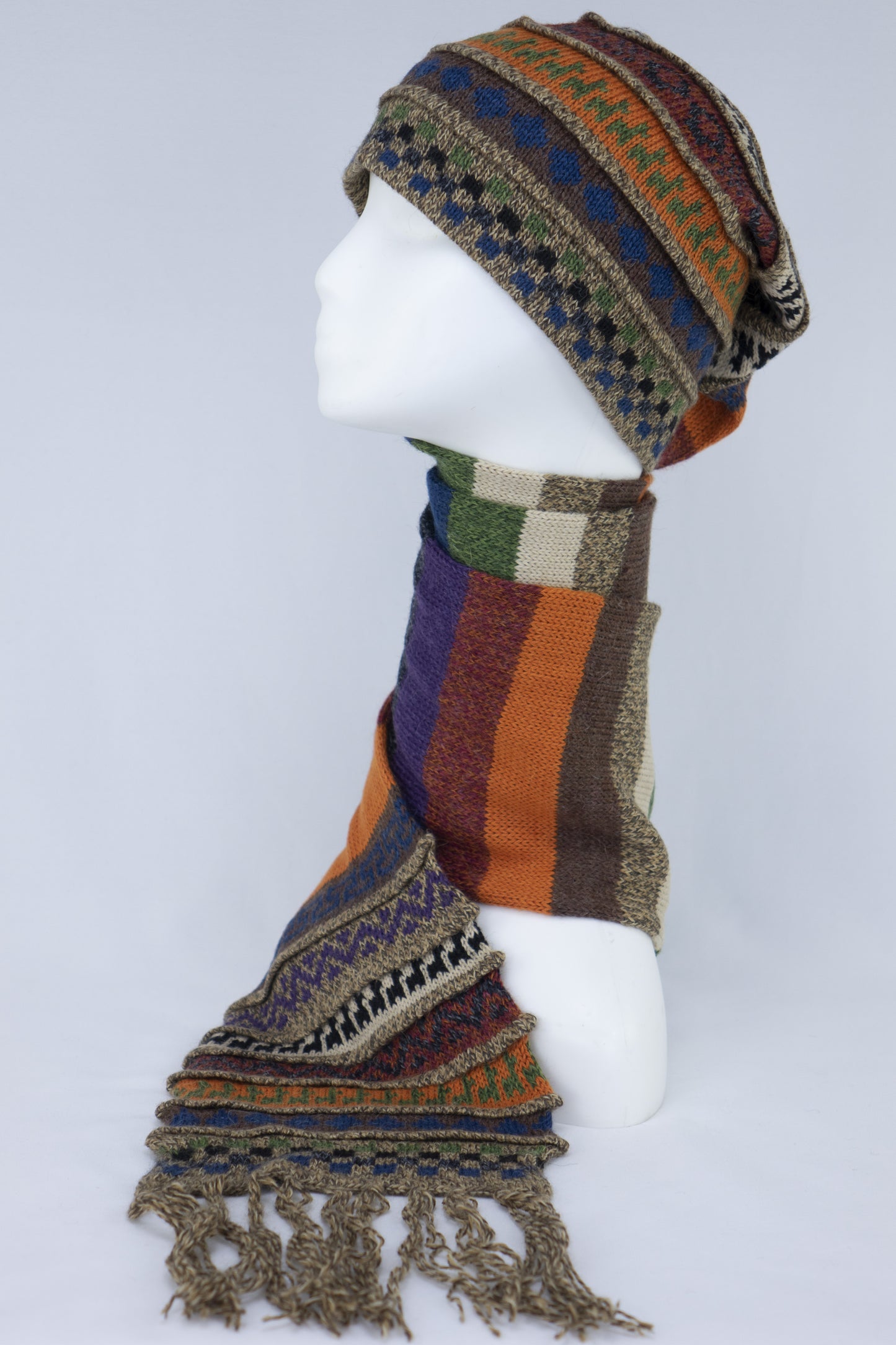 Tuque-foulard - alpaga