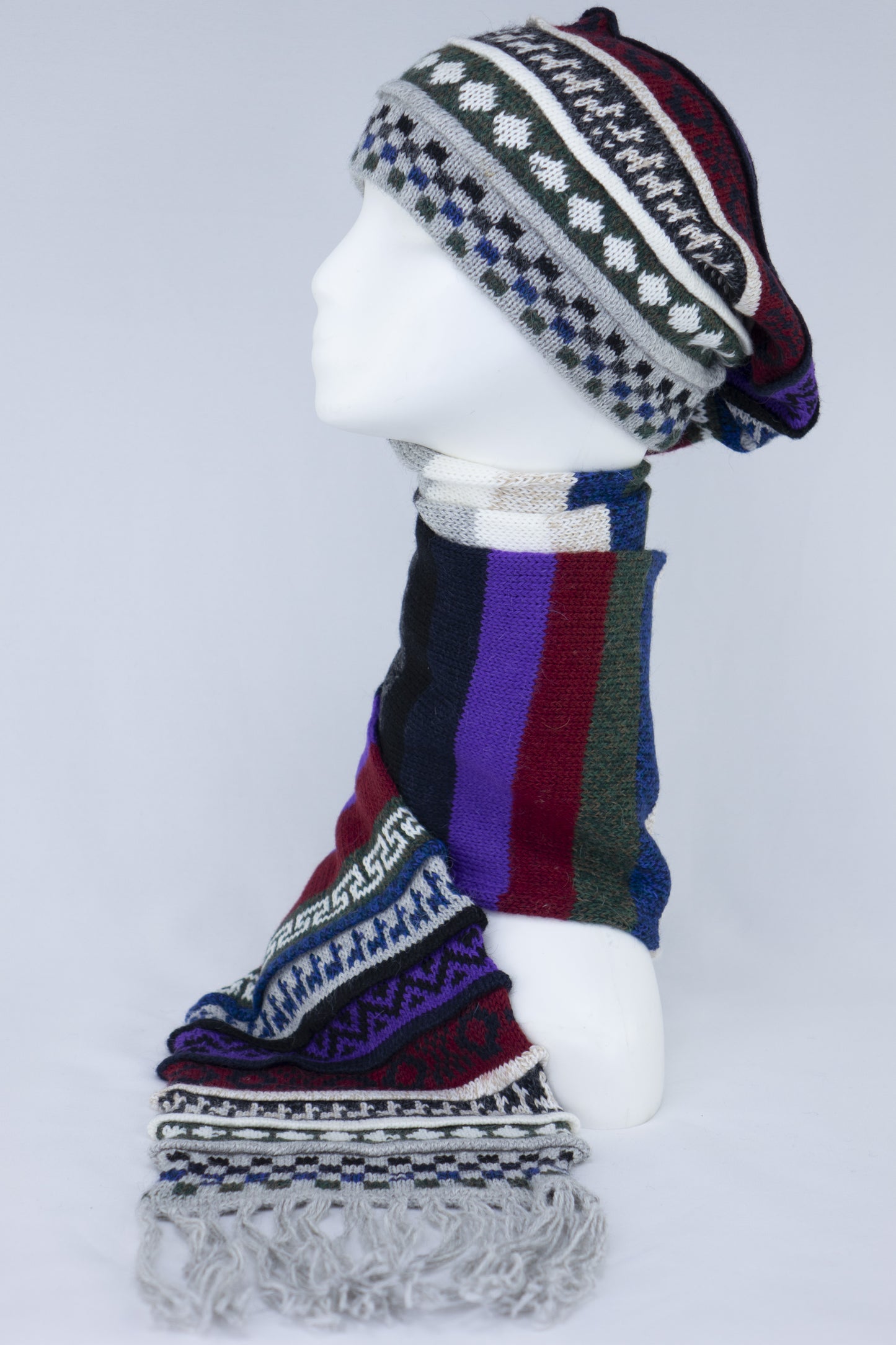 Tuque-foulard - alpaga