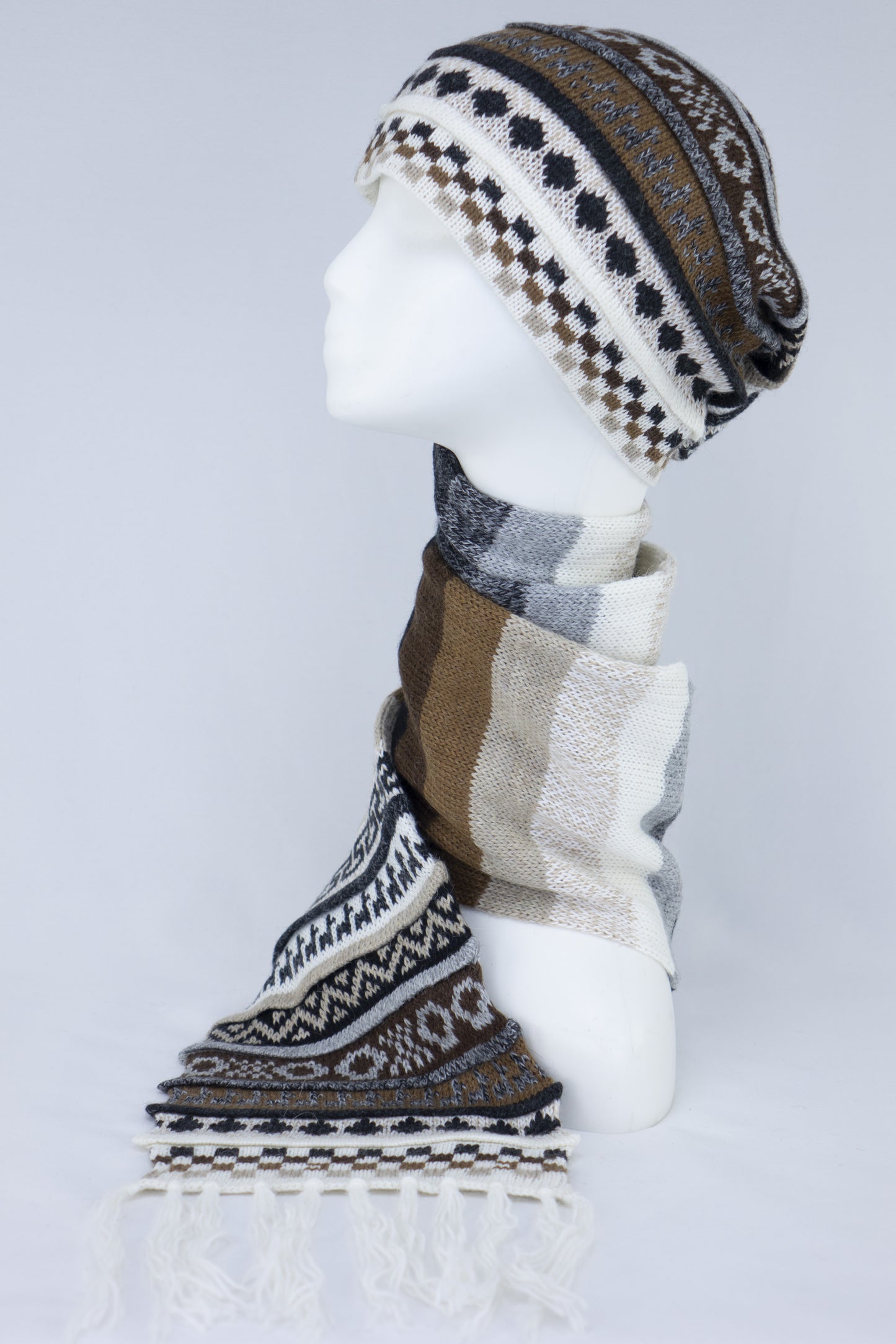 Tuque-foulard - alpaga