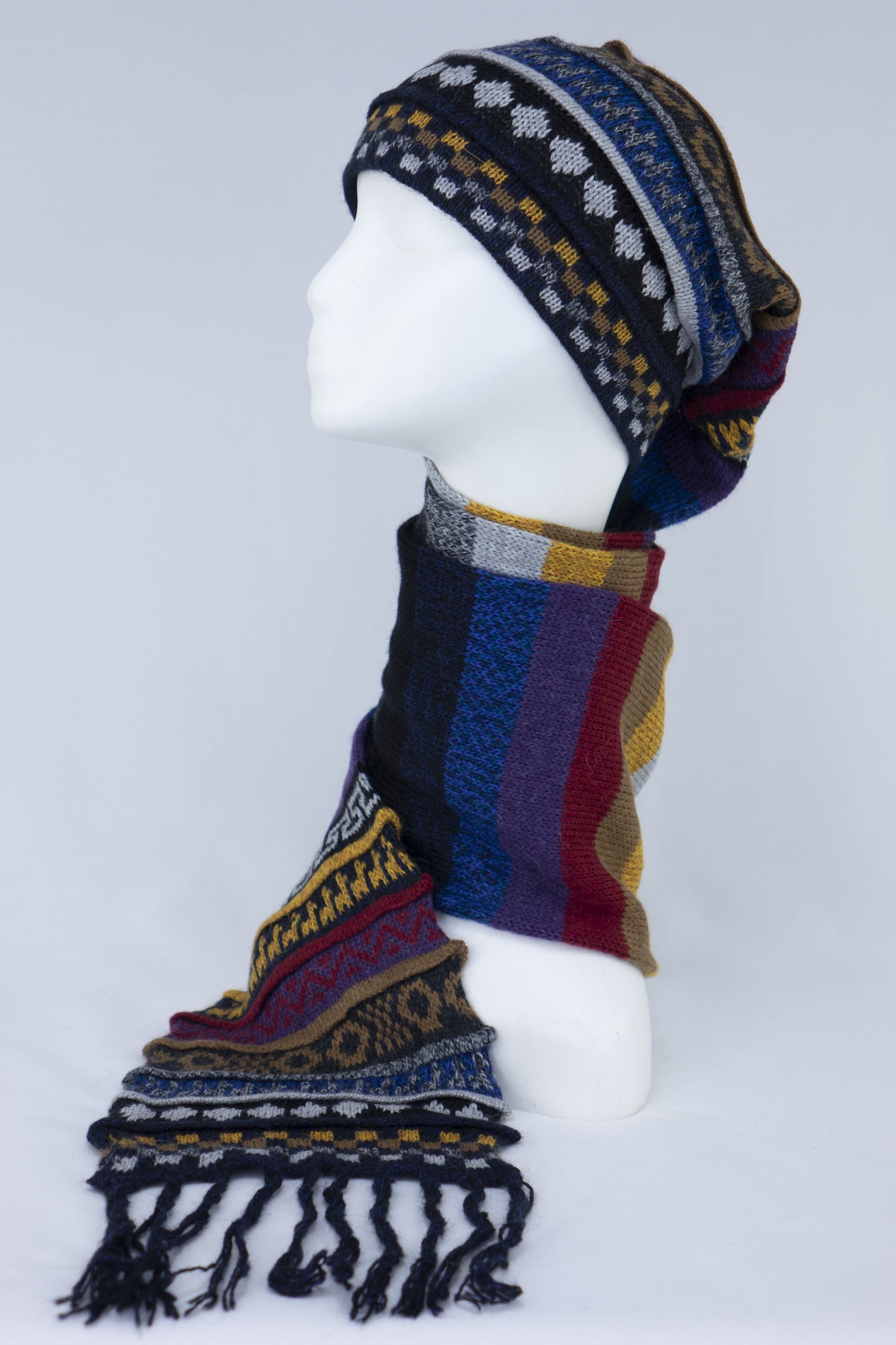 Tuque-foulard - alpaga