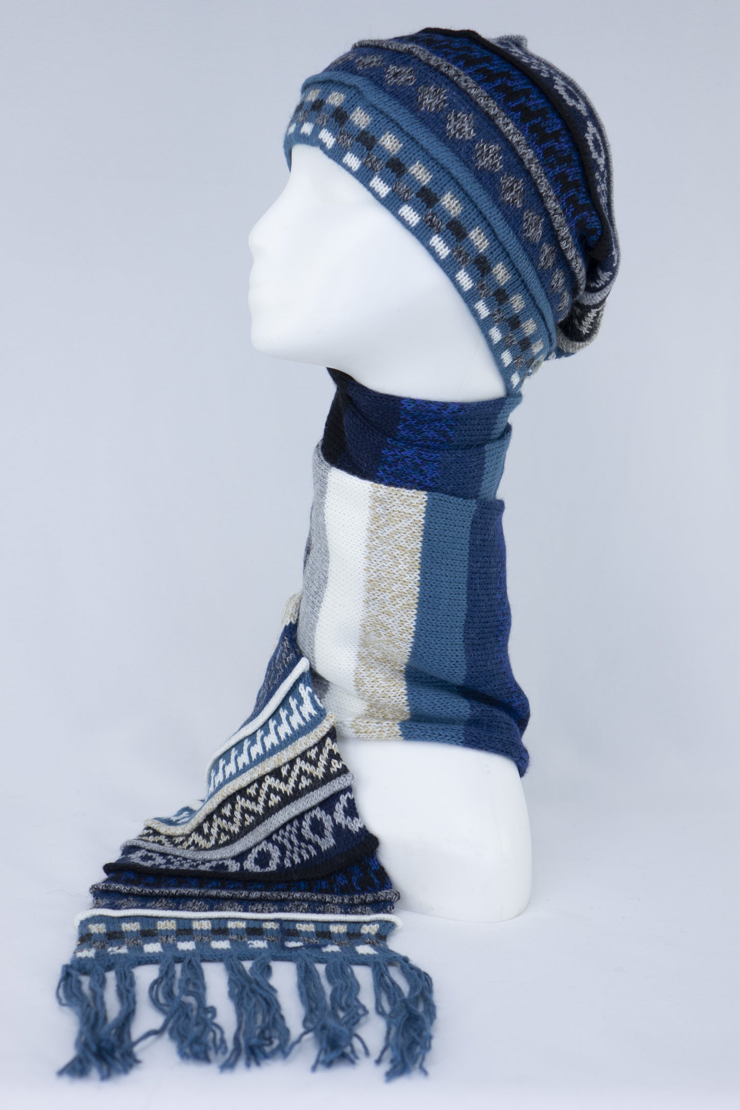 Tuque-foulard - alpaga