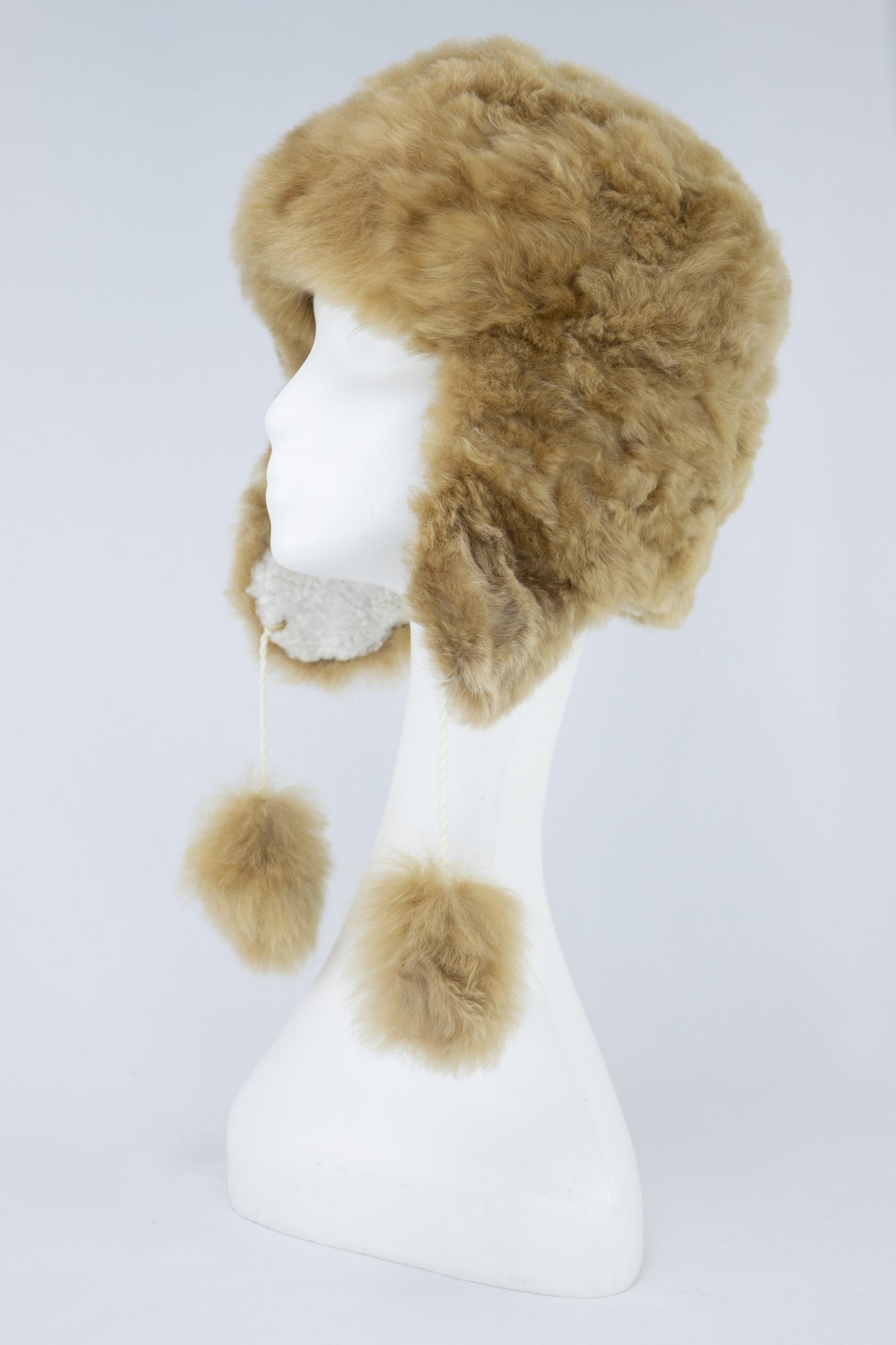 Chapeau en fourrure d'alpaga