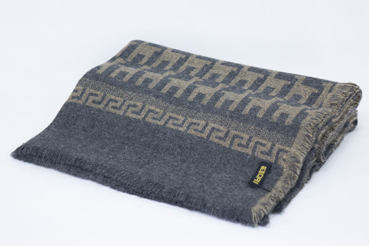 Couverture andine - Bébé alpaga