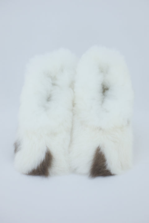 Pantoufles alpaga Suri - Taille 36 EU à 44 EU